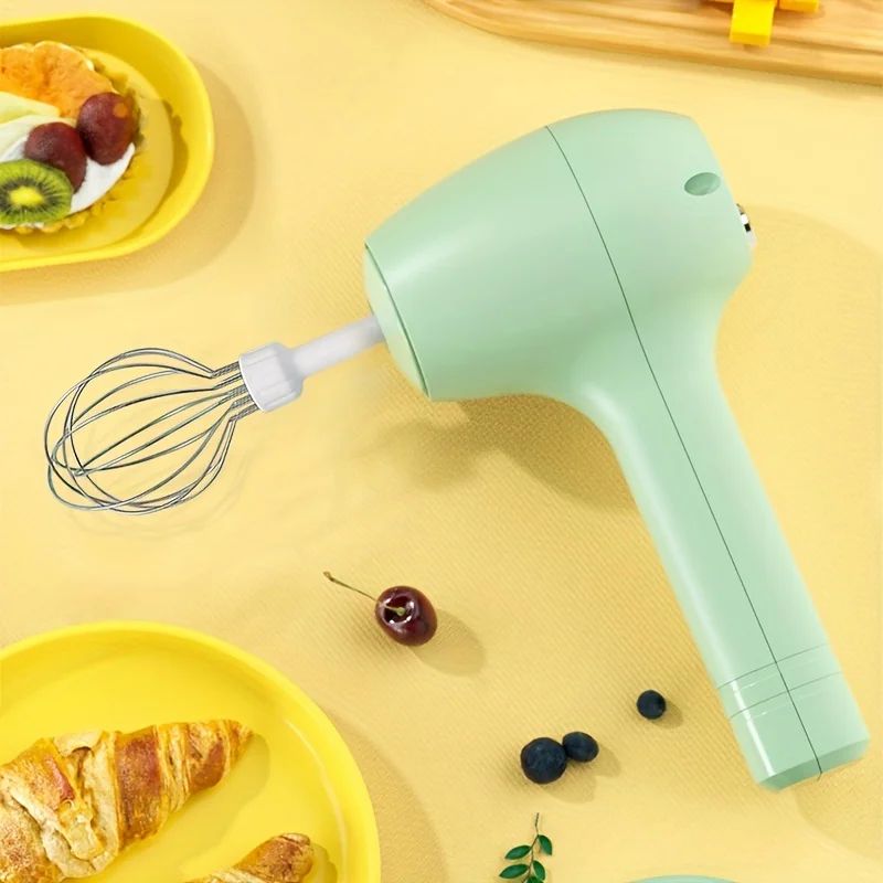 Mixer de Alimentos Elétrico Portátil Sem Fio Batedor de Ovos Automático Batedor de Manteiga Creme Vertical Misturador de Mão Sem Fio para Cozinha