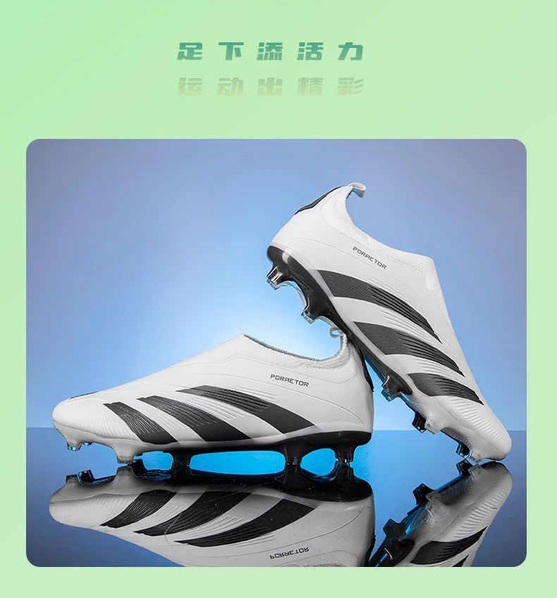 Mens High Quality Ultralight Football Shoes Society Cleats Indoor Soccer Shoes Professional Original Fast Futsal Football Boots