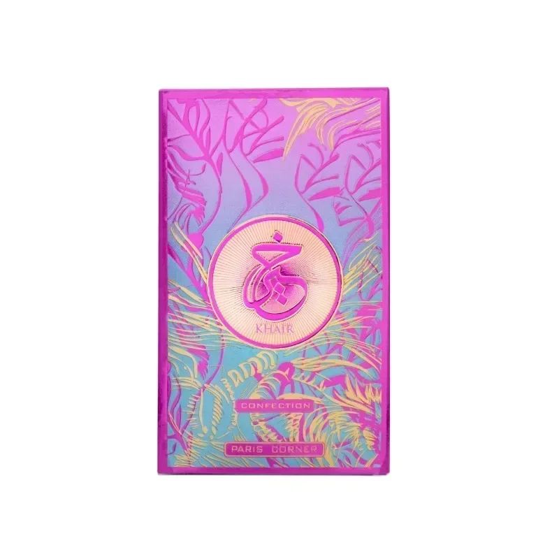 100ml Khair Confection Paris Corner Eau De Parfum Sweet Candy Scent Perfume For Men For Women Elegant Packaging Holiday Gifts