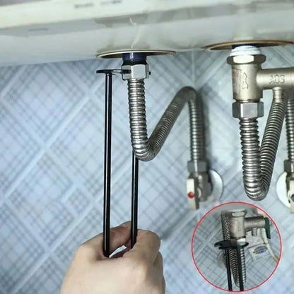Chave de Pia 5 em 1 Multifuncional Aço Carbono para Torneiras Chave de Tubulação de Encanamento Kit de Reparo de Pia de Banheiro Cozinha Ferramentas de Hardware