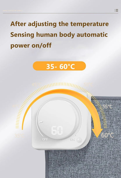 Intelligent Electric Heating Mouse Pad Winter Hand Warmer Computer Desk Heated Mat Office Desk Warming Pad Keyboard Table Mat