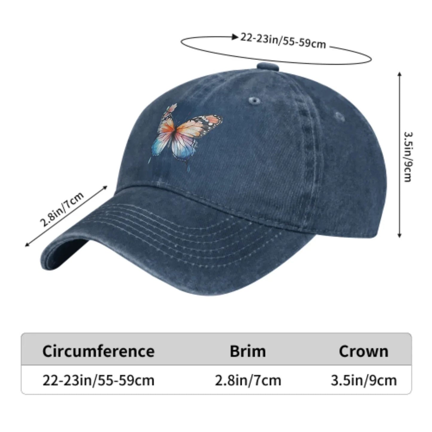 Watercolor Baseball Caps Soft Trucker Hats for Men Women Hats Outdoor Casual Sport All Seasons