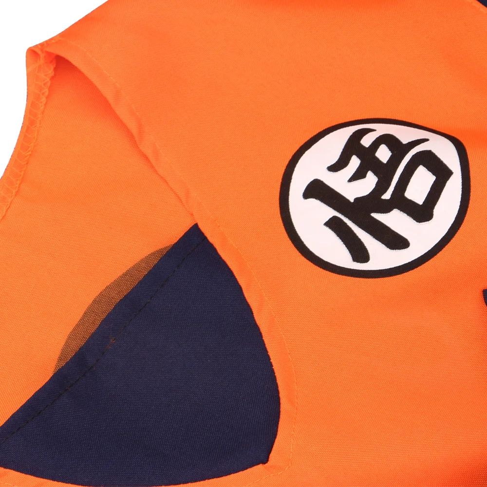 Adult Kids Son Goku Gui Carnival Cosplay Anime Costumes Halloween parties and Holiday Including Tail Wrist Wig Blue Gold Design