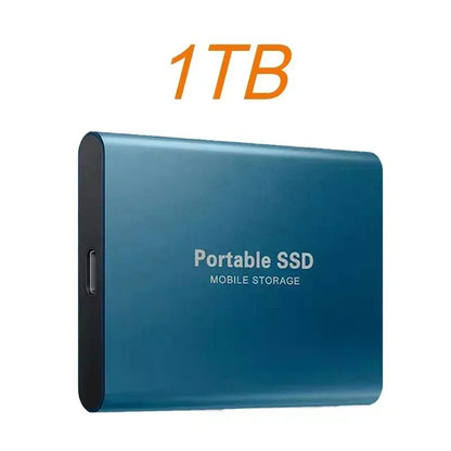 SSD Portátil de Alta Velocidade Externo 4TB Interface USB3.1 Disco Rígido Unidade de Estado Sólido Dispositivo de Armazenamento em Massa para Notebook/PC