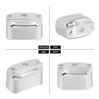 Motorcycle Rear Brake Master Cylinder Cover For Harley Heritage Softail Low Riders FLST 00-17 Touring Road King FLHT 00-07