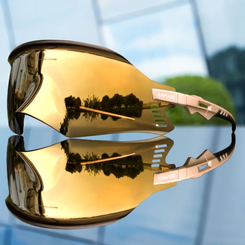 Kapvoe Cycling Sunglasses UV400 Protect Men Bike Sunglasses MTB Eyewear Outdoor Sport Goggles Bike Glasses Oculos De Ciclismo