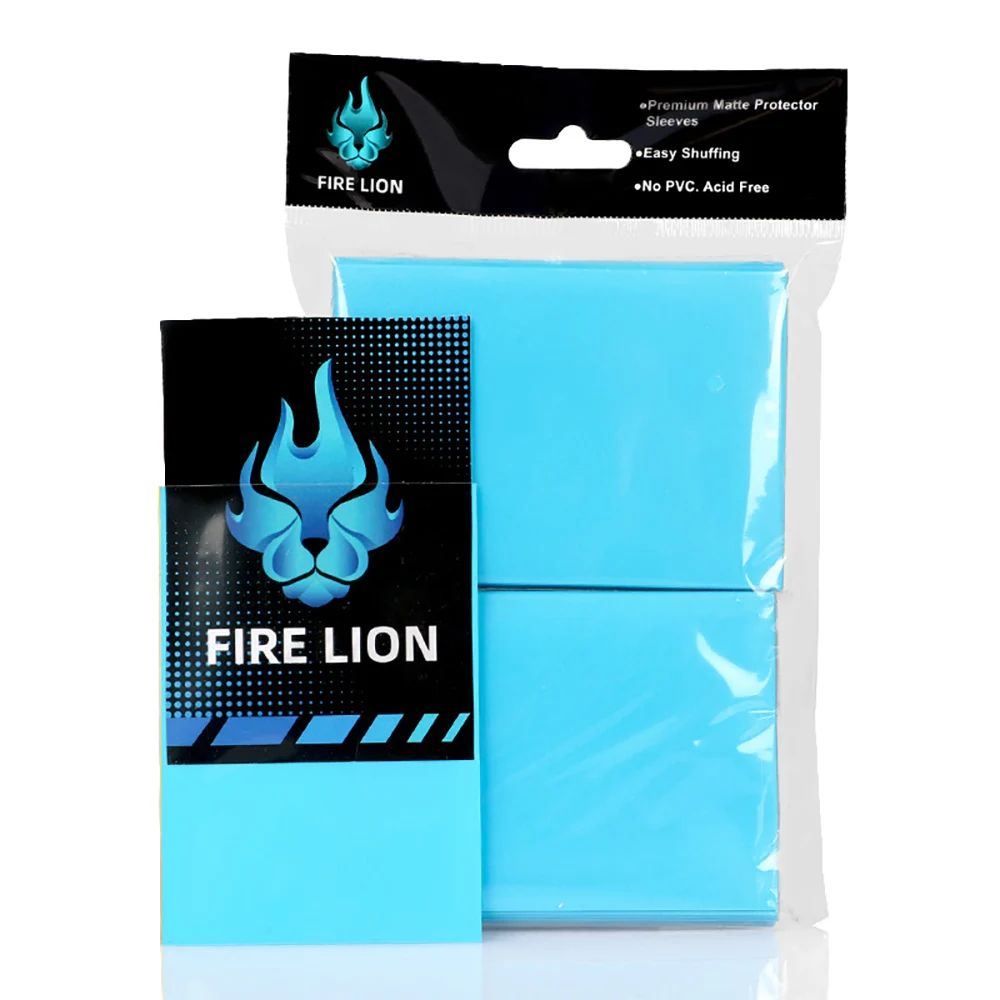 62x89mm 100PCS/Conjunto Protetores de Carta Sólidos Foscos Carregamento Superior para Cartas de Trading (Tamanho Japonês) para YGO