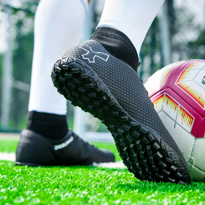 Quality Soccer Cleats for Men Soccer Shoes Society Boys Football Boots Children Football Shoes Sneakers Unisex Soccer Boots