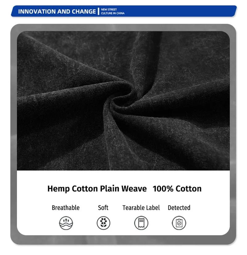 Spider Cat Graphic Printed T-Shirt High Street Streetwear T Shirt Vintage Washed Loose Oversize Tshirt Fashion Cotton Men Tees