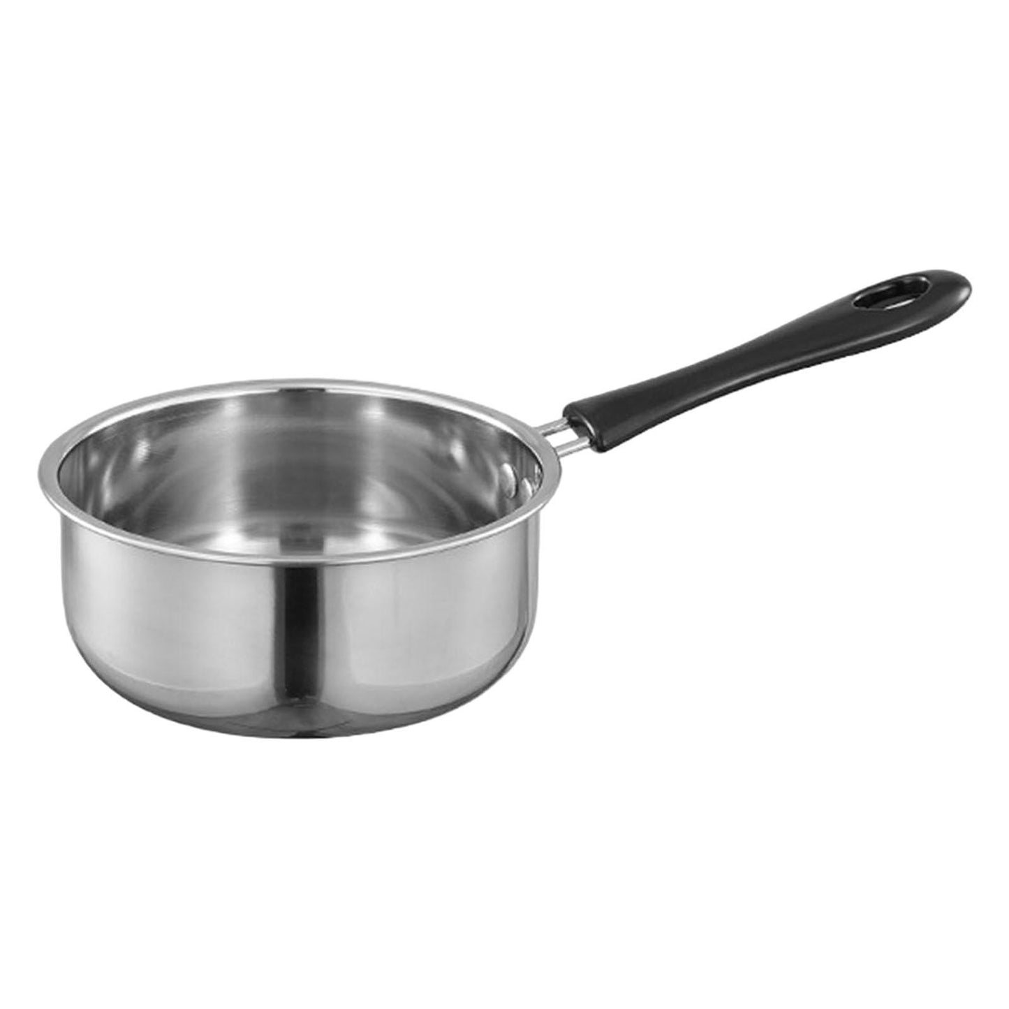 Panela Pequena Mini Panela de Sopa Utensílio de Cozinha com Alça Longa para RV Cozinha de Viagem Panela de Leite Aquecedor de Molhos Panela de Indução