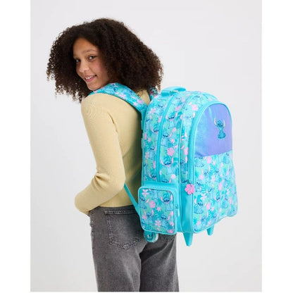 Miniso Disney Stitch Kawaii Children Schoolbag Set Cartoon Student Bookbag Lunch Bag Pen Case Casual High Capacity Backpack Gift