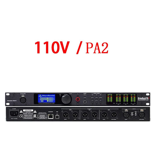 PA2 VENU360 professional digital audio feedback suppressor crossover matrix processor stage performance speaker management syste