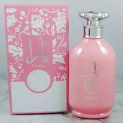 Perfume 100ml Fragrância Árabe Dubai Arábia Oriente Médio Lattafa YARA Perfumes Árabes Masculino Feminino Duradouro