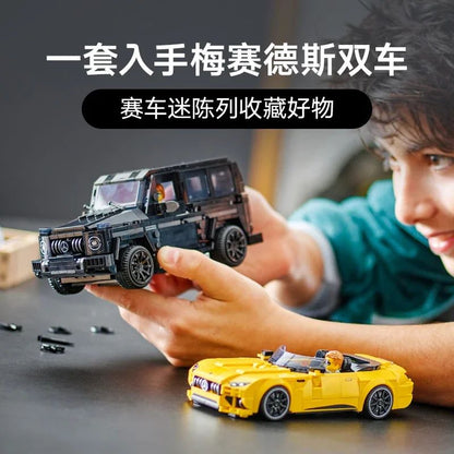 LEGO junho novo produto Speed Champions 76924 Mercedes-Benz Big G carro de corrida meninos e meninas brinquedo educativo presente de Dia das Crianças