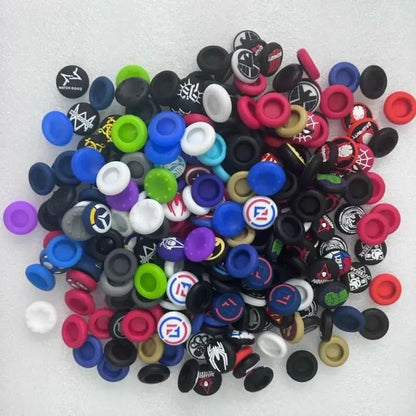40pcs/lot Random Shipment Mix Color for Ps4 Ps5 for Xboxone Series S X Joystick Thumb Stick Grip Silicone Cap