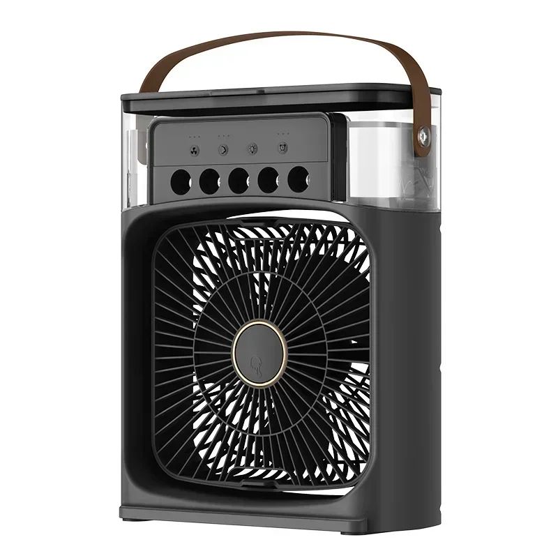 Portable Humidifier Fan AIr Conditioner Mini Fan Water-cooled Silent Air Cooler Air Adjustment For Office Household 3 Speed Fan