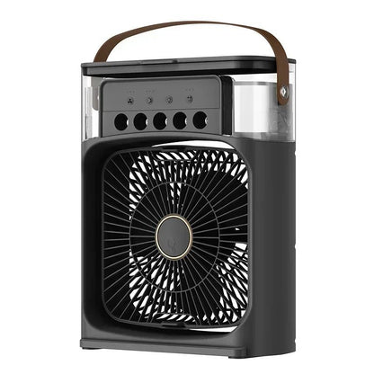 Portable Humidifier Fan AIr Conditioner Mini Fan Water-cooled Silent Air Cooler Air Adjustment For Office Household 3 Speed Fan
