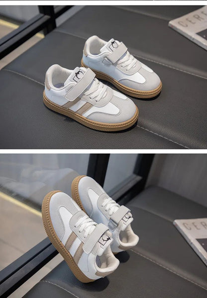 Lightweight Kids Skate Shoes 2025 New Spring Boys Non-slip Sports Footwear Breathable Training Running Fashion Sneakers