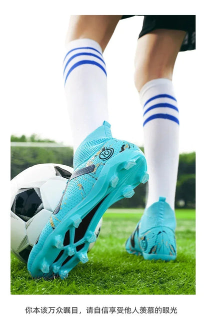 New Soccer Cleats for Men Professional Soccer Shoes Society Grass Training Original Football Boots Cleats Indoor Fast Sneakers