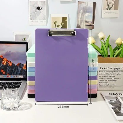 A4 File Clipboard Large Capacity Board 2 - in - 1 High - Value Folder: For Student Papers, Office Writing & Document Storage