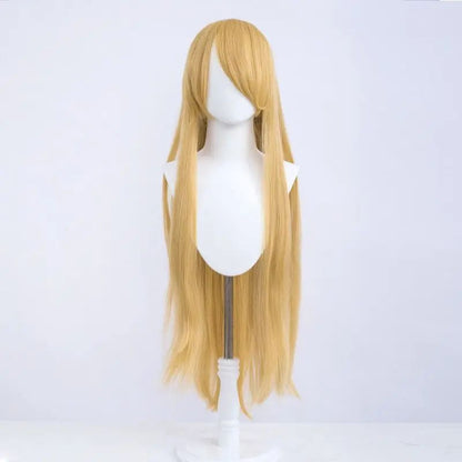 100cm Long Straight Cosplay Wig Anime Compatible Universal Omopinenet Heat Resistant Synthetic Hair Wigs + Wig Cap