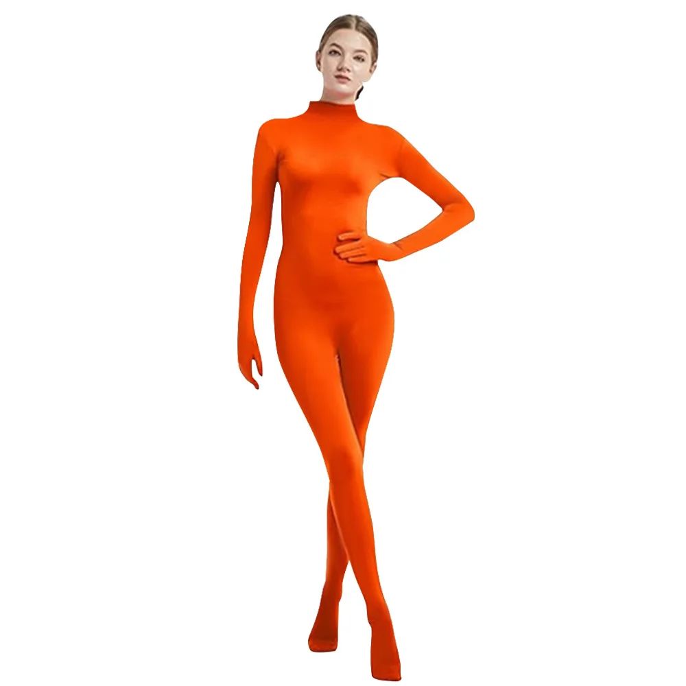 Furry Kig Fursuit Bodysuit Base Layer Full Body Tight Neck Cover long sleeved for Adult Kid Cosplay Costume Kigurumi Anime Party