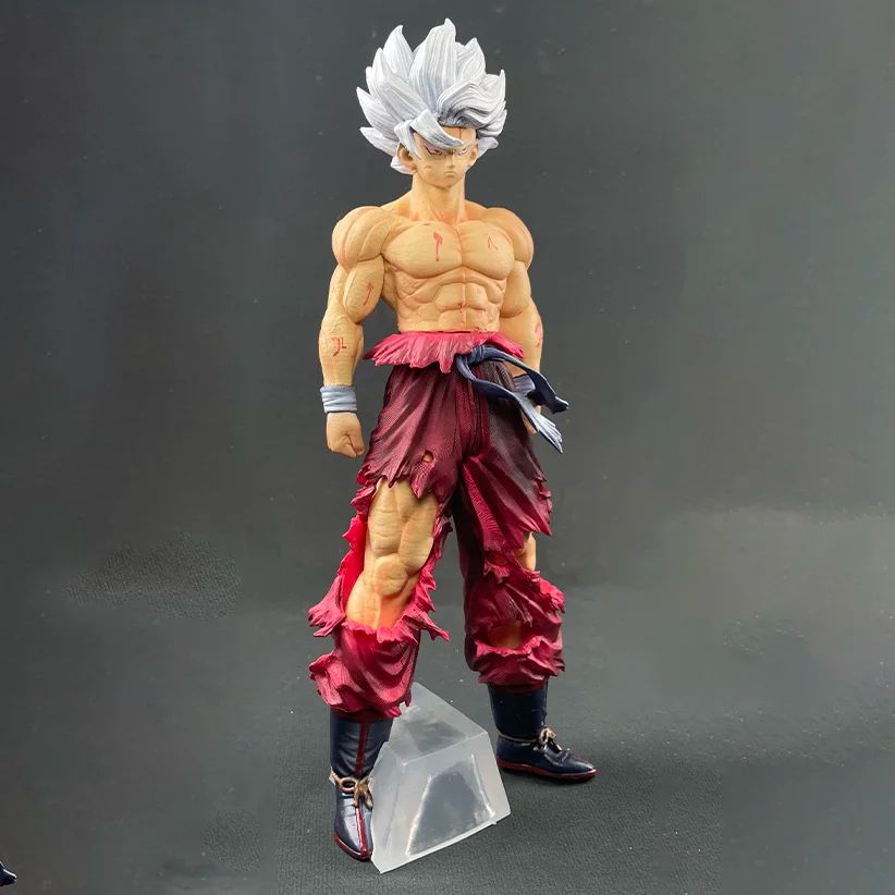 11.02in/28cm Anime Dragon Ball Goku Bonecos Super Saiyajin Capa Semanal PVC Action Figures Coleção Modelo Brinquedos Presentes
