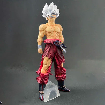 11.02in/28cm Anime Dragon Ball Goku Bonecos Super Saiyajin Capa Semanal PVC Action Figures Coleção Modelo Brinquedos Presentes