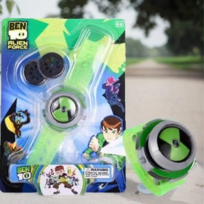 Original BEN10 Omnitrix Ben Tennyson Relógio de Projeção Dispositivo de Transformação Som Luz Action Figure Brinquedo Colecionável ou Enfeite