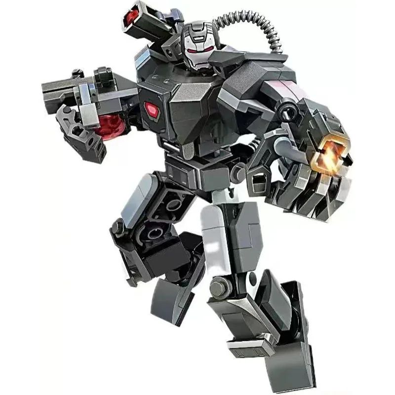 76302 76307 Superhero Bricks Avengers Thor Iron Man Thanos Assemble Compatible Action Figure Toy Building Blocks Model Ornament