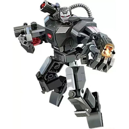 76302 76307 Superhero Bricks Avengers Thor Iron Man Thanos Assemble Compatible Action Figure Toy Building Blocks Model Ornament