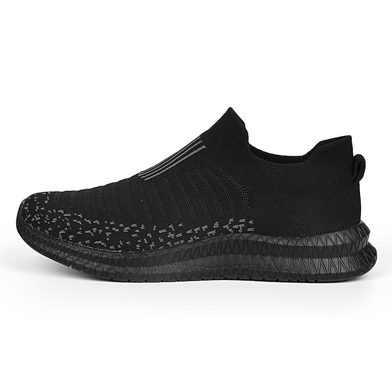 Sapatos Masculinos Casuais Respiráveis Leves para Exterior Tênis Masculinos Antiderrapantes Sapatilhas Slip-on Vulcanizados 2023