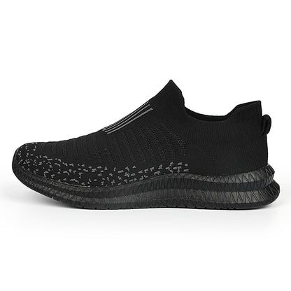 Sapatos Masculinos Casuais Respiráveis Leves para Exterior Tênis Masculinos Antiderrapantes Sapatilhas Slip-on Vulcanizados 2023