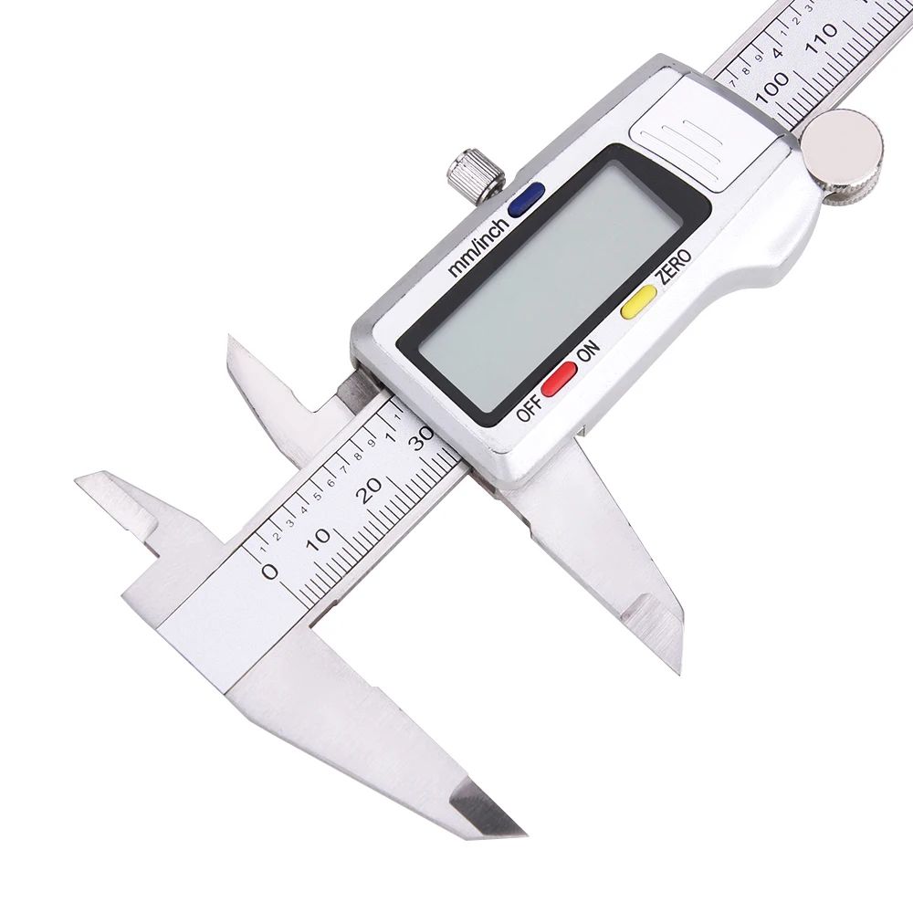 Paquímetro Vernier 150mm Ferramenta de Medição Paquímetro Digital de Aço Inoxidável Régua Digital de 6 polegadas Instrumento de Medição