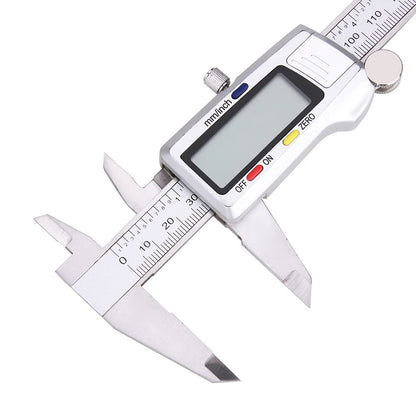 Paquímetro Vernier 150mm Ferramenta de Medição Paquímetro Digital de Aço Inoxidável Régua Digital de 6 polegadas Instrumento de Medição