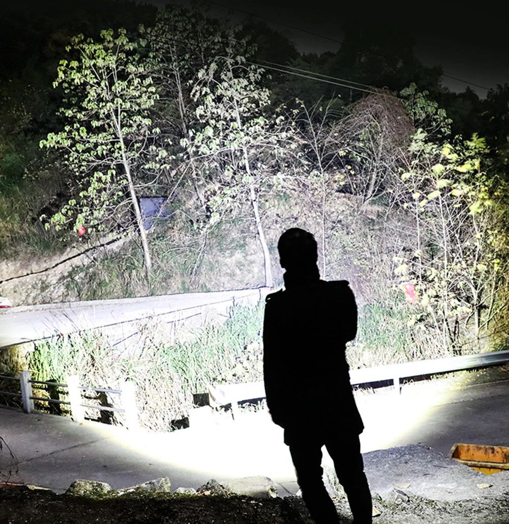 10000 Lumens Mini Powerful Led Flashlight XHP50 Built in Battery 3 Modes Usb Rechargeable Flash Light Torch Lamp Flashlights