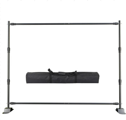 Double-Crossbar Backdrop Background Stand Frame Support System For Photography Photo Studio Video Muslin Green Screen