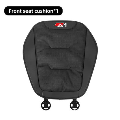 Leather Car Seat Cover Universal Four Seasons Car Front/Rear Seat Cushion for  Audi A1 A3 A4 A5 A6 A7 A8 Car Chair Protector Pad