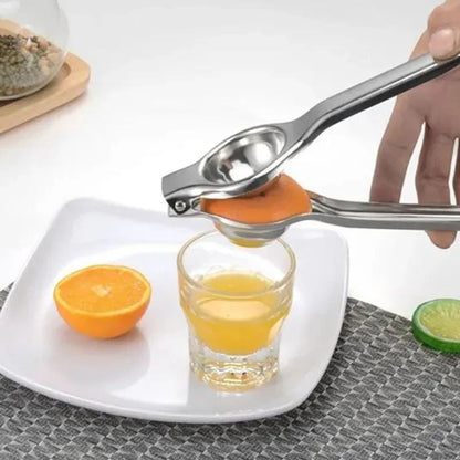 Espremedor Manual de Aço Inoxidável Processador de Suco Espremedor de Limão Laranja Frutas Doméstico Pegador de Limão Acessórios de Cozinha para Prensagem de Frutas