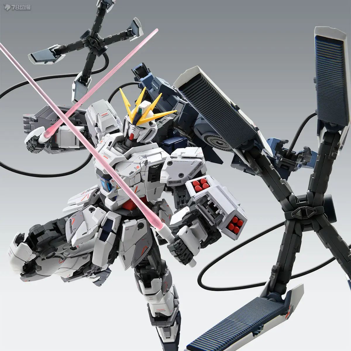 BANDAI Original MG Network Limited Edition Series Gundam Narrative Unit B Ver.Ka Anime Figure Assembly Toys Collectible Model
