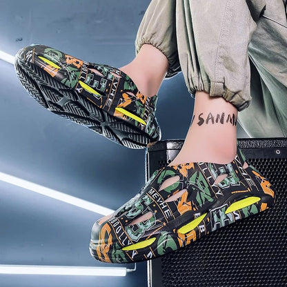 Clogs Men Waterproof Non-Slip Home Winter Warm Men Slippers Non-slips Ladies Soft Slippers Memory Foam Couples Shoes