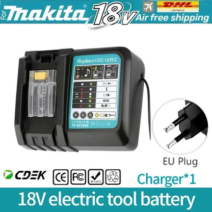 6AH 8AH 10AH 12AH Para bateria Makita 18V Ferramentas Elétricas Substituição Li-ion LXT BL1840 BL1850 para chave de fenda 18V com BMS