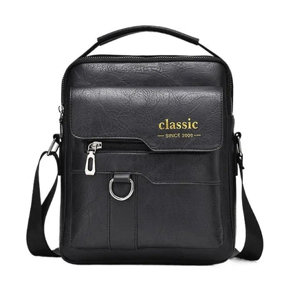 Men Crossbody Bag Men Shoulder Bags Zippers Handbags Large Capacity Artificial Leather Bag For Male Messenger Tote Bags bolsa