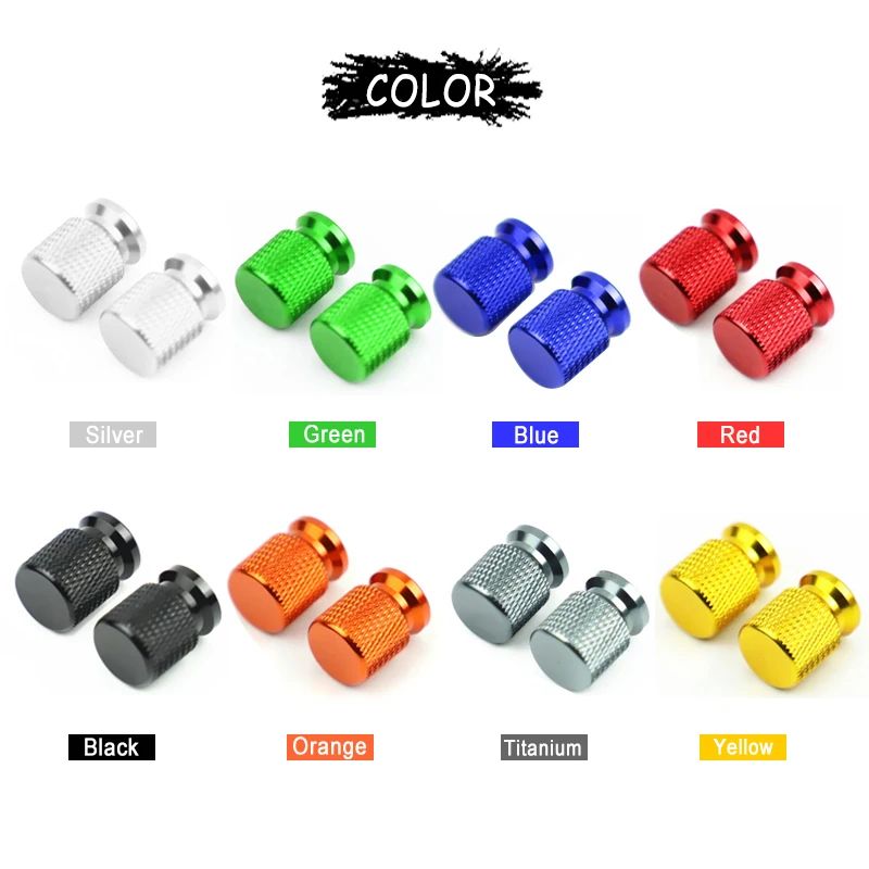 Para SUZUKI V-STROM DL 250 650 1000 1050 XT 800 DE 800DE Vstrom 1000XT 1050XT XT DL1050 VStrom 800DE Tampas de Válvula de Pneu de Motocicleta