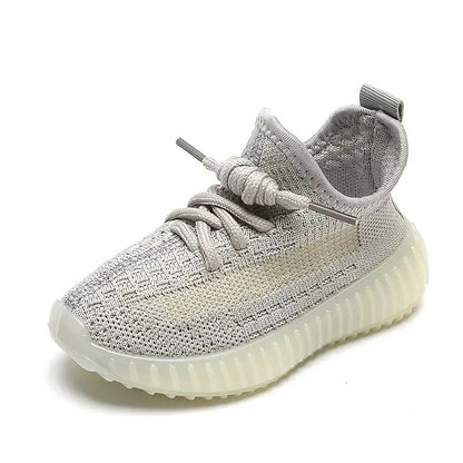 Baby Shoes Kids Sneakers Spring Summer Sandals Fluorescent Sole Sports Tennis Running Casual Flats Breathable Boys Girls Shoes