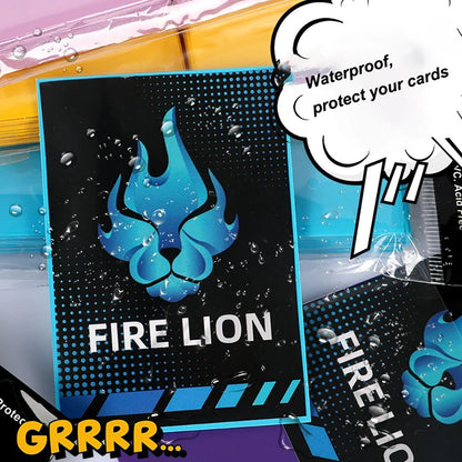 62x89mm 100PCS/Conjunto Protetores de Carta Sólidos Foscos Carregamento Superior para Cartas de Trading (Tamanho Japonês) para YGO