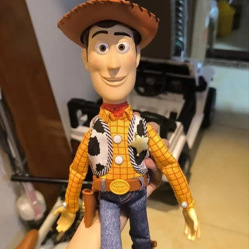 Bonecos Articulados Toy Story - Buzz Lightyear Woody Rex Jessie Modelo de Bonecos de Desenho Animado da Moda Vocal para Brinquedos Divertidos de Presente