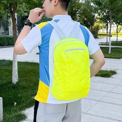 Mochila Dobrável Leve à Prova D'água Portátil para Esportes, Viagens e Caminhadas - Equipamento Durável para Aventuras ao Ar Livre