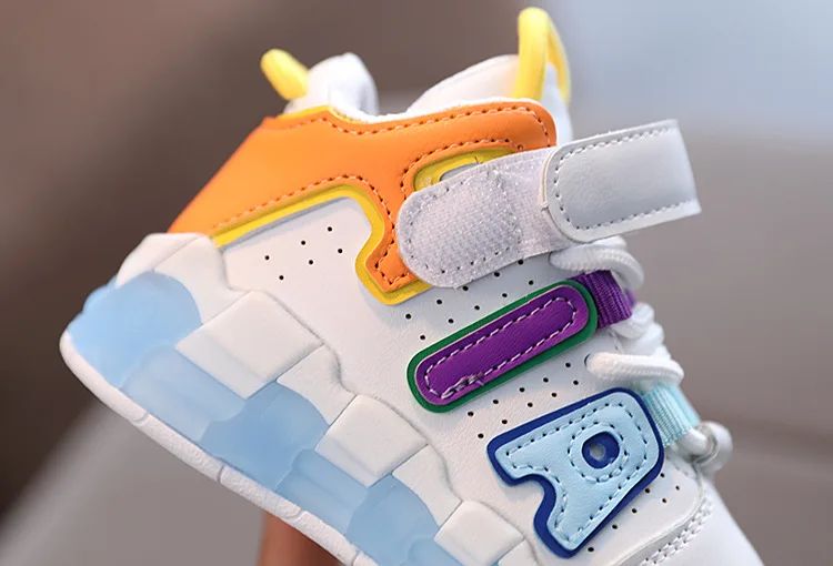 Tennis Shoe Autumn New Children Sport Sneakers Boys Girls Shoes Breathable Casual Shoes Trend Board Comfortable Kid Sneakers