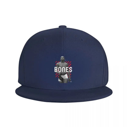 Boné de beisebol ajustável hipster engraçado Jon Jones The Bones Snapback Cap
